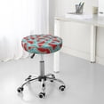 thumbnail image 7 of Susaid Watermelon Print Elastic Bar Stool Cover Personalized Washable Stool Cover for Barbershop Home Bar Kitchen-12 inch, 7 of 7