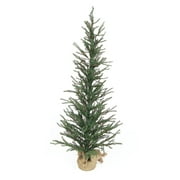 3 Foot Artificial Pine Christmas Tree with Pinecones and Burlap Sack Base New