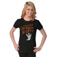thumbnail image 4 of Ghost Under the Sheets Halloween Womens Slim Fit Graphic Tee Brisco Brands S, 4 of 5