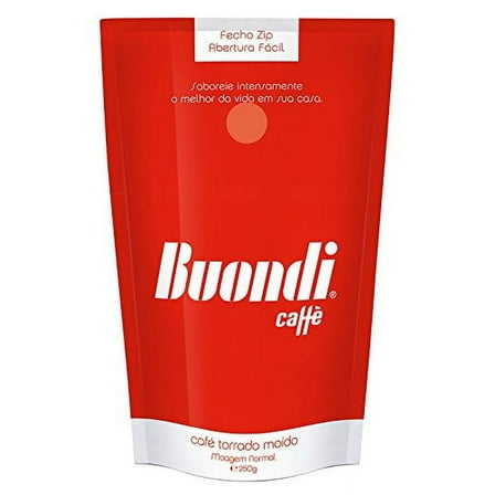 BUONDI Ground Coffee (Espresso Grind) 7.76oz / 220gr (Pack of 2)