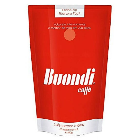 BUONDI Ground Coffee (Espresso Grind) 7.76oz / 220gr (Pack of 2)