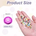 thumbnail image 2 of Uxcell Loose Sequins 4000Pcs 0.2" Sequins Spangles Plum Red, 2 of 6