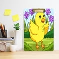 thumbnail image 6 of 12.5x9 Inch Acrylic Clipboard with Metal Clip – Single-Sided Print & Retractable Hook，Yellow Chick, 6 of 8