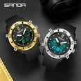 thumbnail image 6 of SANDA 2022 Fashion Men Watches Top Brand Luxury Male Quartz Watch 50M Waterproof Sport Digital Wristwatch Relogio Masculino 3106, 6 of 6
