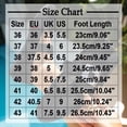 thumbnail image 3 of Women’s Summer Flat Shoes Slip On Round Toe Hollow Out Retro Square Metal Buckle Casual Fashion Brown 7, 3 of 9