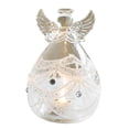 thumbnail image 2 of Dsscvnef Table Ange en Verre Lumineux Décoration de Noël Éclairée par LED pour Ambiance de Vacances & Accessoire Photo, 2 of 8