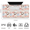 thumbnail image 5 of Long Mouse Pads for Desk,Baseball Game Pattern Desk Mats on Top Of Desks, Desk Mouse Pad Extra Large with 3mm Non-Slip Base and Stitched Edge for Gaming,Office,Work,Home 47.3"x23.6", 5 of 6