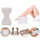 thumbnail image 2 of Almohada ortopédica para las rodillas con espuma viscoelástica, almohada ortopédica para las piernas con contorno de cuña para personas que duermen de lado, 2 of 5