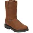 thumbnail image 2 of Justin Original Workboots Mens Cargo 10 Inch Electrical Soft Toe   Work Saf, 2 of 5