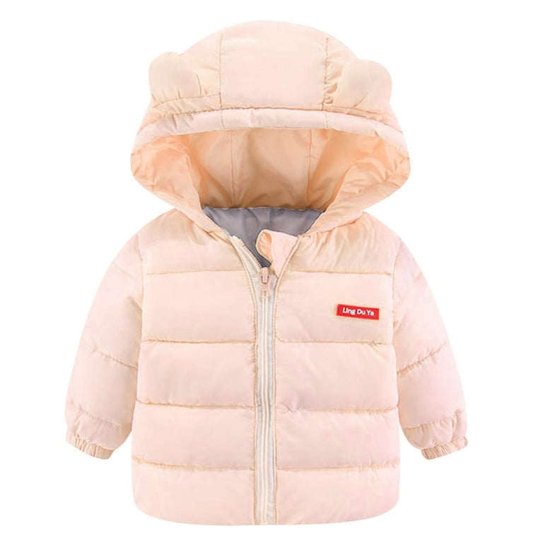 EnJoCho Toddler Fashion Coat Baby Girls Boys Hooded Outdoor Jacket