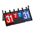 thumbnail image 1 of Puntaje de marcador deportivo Puntuador Portable Portable Portable Manual de caparazón Manual Puntaje Flip Tarjetas de mesa Partido para béisbol, 1 of 8