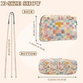 thumbnail image 4 of FORMRS Women Crossbody Purse with Chain Strap Vegan Leather Shoulder Handbag, Pink Floral, 4 of 7
