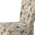 thumbnail image 4 of Designart "Neutral Dreamscape" Beige Floral Upholstered Accent Chair - Cottage Arm Chair For Living Room, 4 of 5