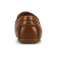 thumbnail image 3 of Vance Mens Yates Comfort Perforated Slip-on Flexible Driving Penny Loafer, Widths Available, 3 of 9
