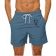thumbnail image 5 of Mens Casual Pantalones Cortos en Forma de Corazón Impreso Cordón Bolsillo Playa, Poliéster Spandex para Primavera Verano Al Aire Libre Y Diario, 5 of 8