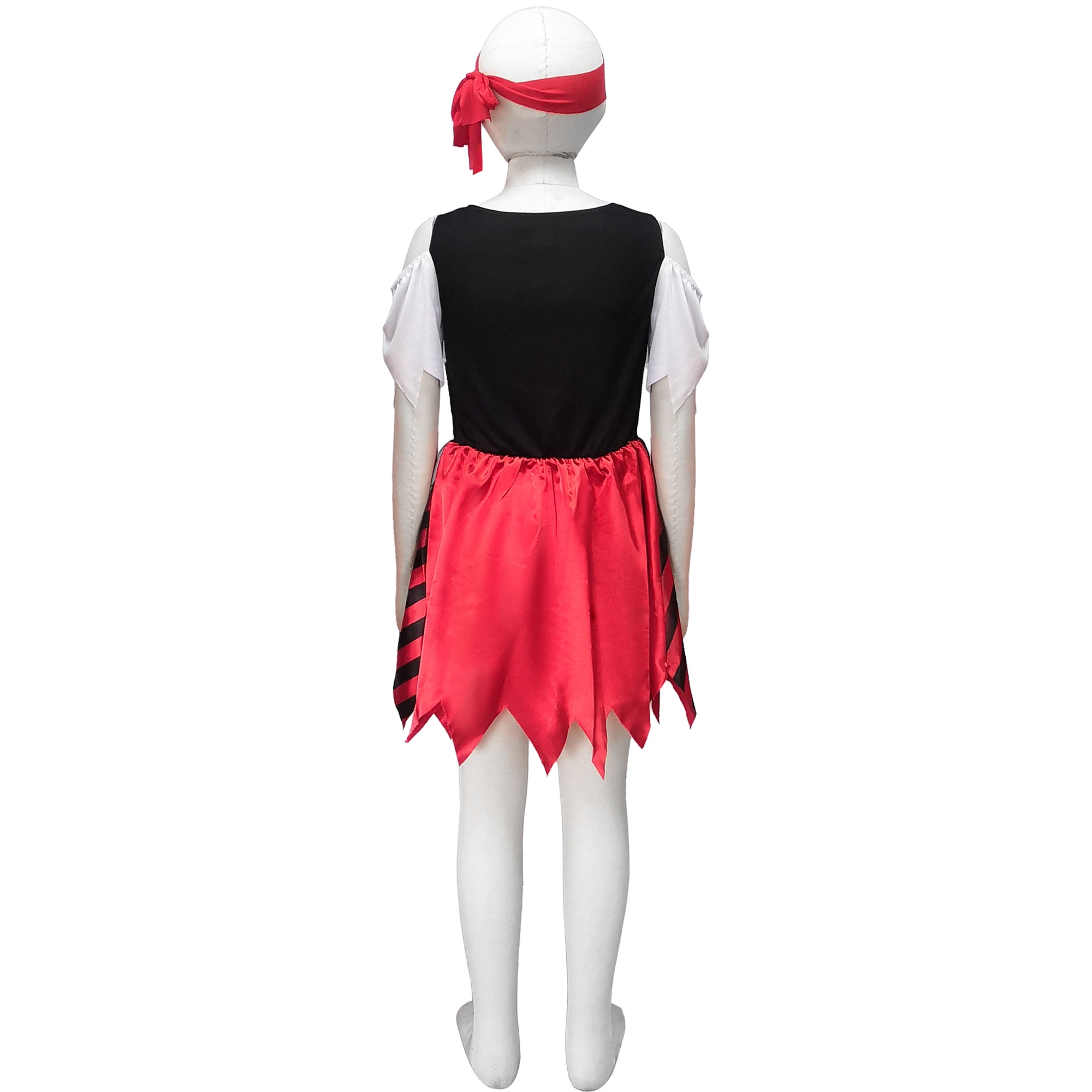 Pirate, Halloween Costume for Children, Girls Size M (7/8), by Way to Celebrate