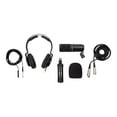 thumbnail image 2 of Zoom ZDM-1 Podcast Mic Pack, Podcast Dynamic Microphone, Headphones, Tripod, Windscreen, XLR Cable, For Recording Podcasts, 2 of 12