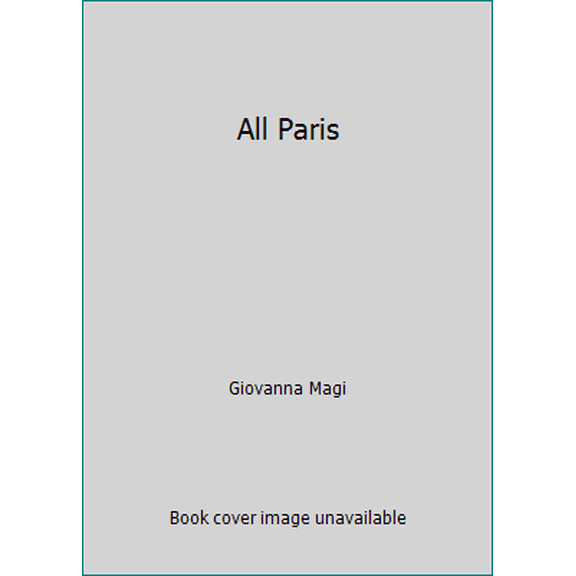 Pre-Owned All Paris, 9788870090543, 887009054X, Paperback,