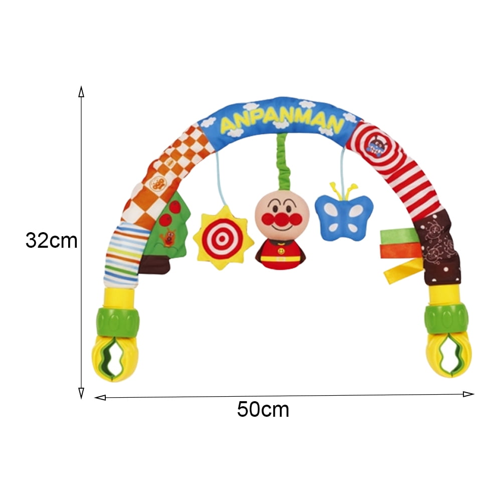 Favolook Cloth Gift Educational Cot Hanging Toys Baby Seat Soft Rattles Ring Bell Squeaky Walmart Com Walmart Com