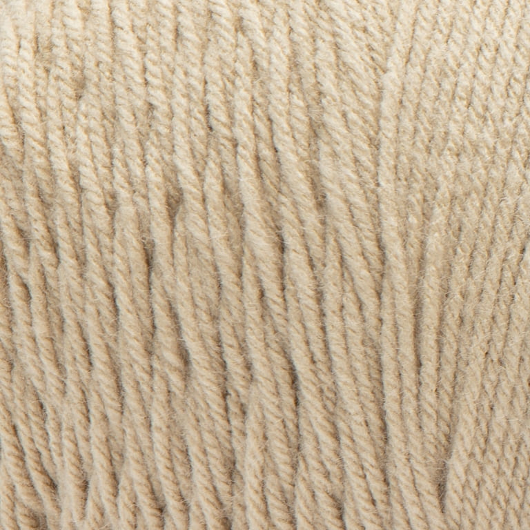 Caron One Pound Off White Yarn - 2 Pack of 454g/16oz - Acrylic - 4 Medium  (Worsted) - 812 Yards - Knitting/Crochet