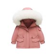 thumbnail image 6 of NAISIBABY Boys Girls Snowsuit, Kids Waterproof Ski Jumpsuit Outdoor Thicken Snow Bib Clothes Set Watermelon Red 2-3T, 6 of 6