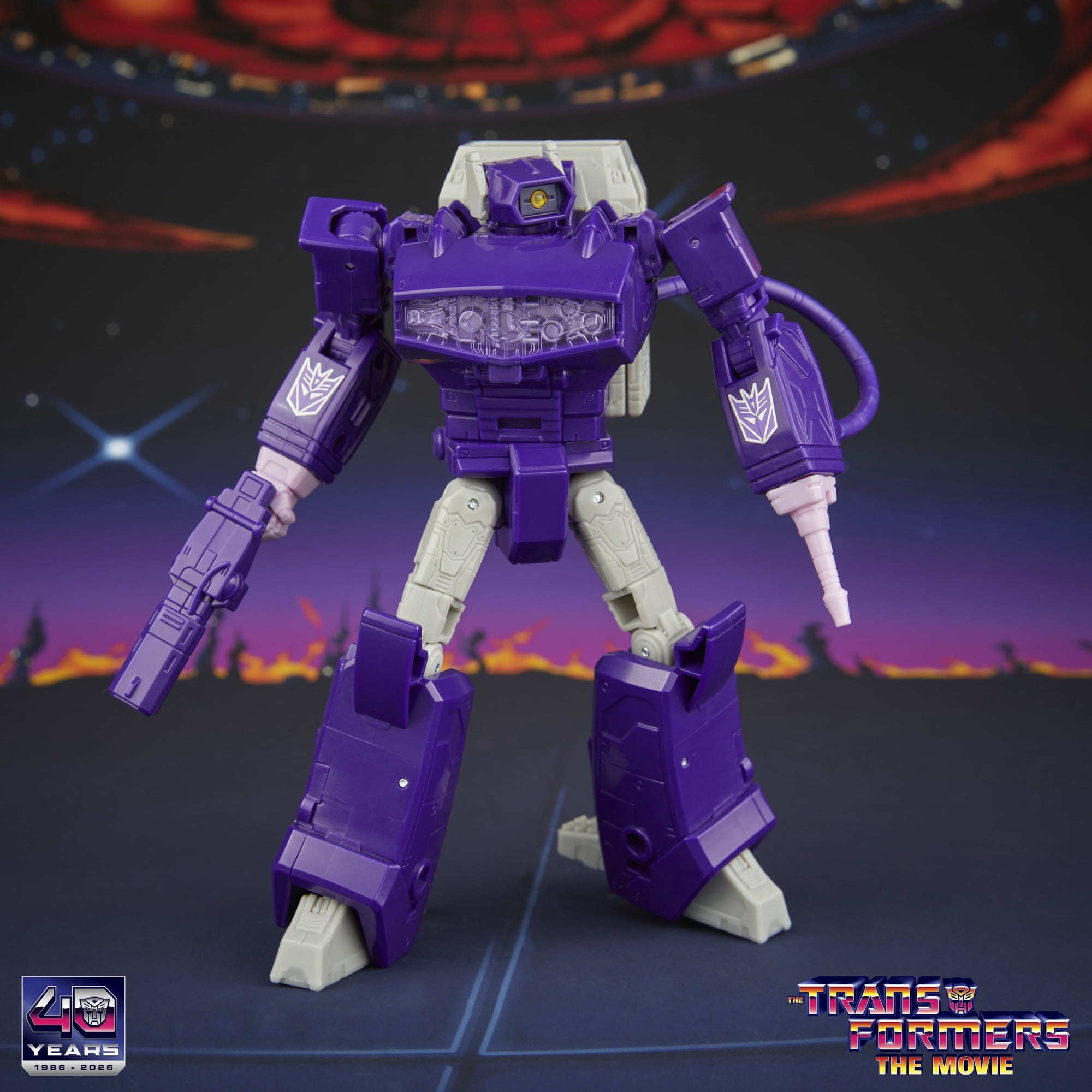 Transformers Toys Studio Series The Transformers: The Movie Shockwave Action Figure, 8+