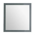 thumbnail image 1 of Miroir Gris Entièrement Encadré de 30 Po, 1 of 1