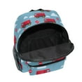 thumbnail image 6 of FORMRS School Backpack with Front Zippered Pocket 12" Student Travel Daypack, Truck Clouds Pattern, 6 of 6