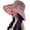 Pink, variant on YooGuoGuo Womens Lace Bucket Hat Soft Cotton Lace Breathable Foldable UV Sun Protection Bucket Hat Summer Outdoor Beach Cap for Girls