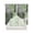 Sage Green, variant on Sage Green Grey Swag Valances for Windows, Modern Oil Painted Abstract Art Aesthetics Rod Pocket Sheer Valances for Windows, Swag Toppers Light Filtering for Kitchen Living Room 2 Panels 36''x36''