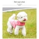 thumbnail image 5 of Ropa de terciopelo para mascotas, otoño e invierno, cálido chaleco de algodón para perros, gatos y cachorros, tamaño ajustable, 5 of 6