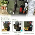 thumbnail image 3 of Gardening Apron Waterproof Cross Back Apron, 600D Heavy Duty Apron Harvest with Pockets and Quick Release, 3 of 8