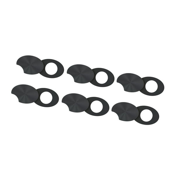 Led Smart Glasses LED Light Blocking Stickers Fit for Meta Sliding Reusable Adhesive Eyeglass Camera Cover Black
