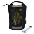 thumbnail image 7 of Small Tool Storage Bag Oxford Maintenance See Through Zippered Electrician's Handy-Carrying Tool Pouches Bag (Grey 2 pack), 7 of 7