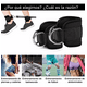 thumbnail image 4 of Par De Grilletes Malubero Correas Para Tobillo negros, 4 of 4