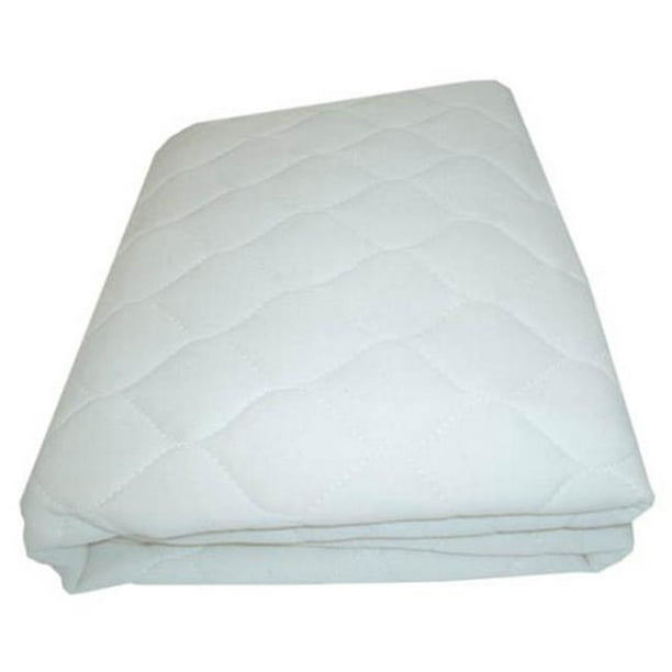 L A BABY 10RGC Waterproof 100% Organic Cotton Mattress Cover- Ecru ...