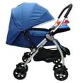 thumbnail image 2 of Carriola con Asa Reversible BabyTek Honguito HD Azul, 2 of 4