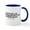 White/Navy Inside, variant on CafePress - Catholic Conservative American Mug - 11 oz Ceramic Mug - Novelty Coffee Tea Cup