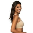 thumbnail image 3 of Vanity Fair Women's Wireless Bra, Soft Smoothing Fabrics, Simple Sizing Available S-3XL, Breathable Cups-Urban Blue, 3 of 4