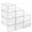 White-9 pcs, variant on Large Thickr Shoe Organizer Ic Door Stackable Storbox