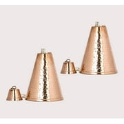 Legends International Large Hawaiian Cone Tabletop Torch Hammered Copper - 2 pack