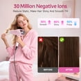 thumbnail image 3 of Morfone Hair Dryer, Negative Ionic Foldable Blow Dryer for Fast Drying, Thermo-Control Compact Hair Blow Dryer with Hair Diffuser, Pink, 3 of 10