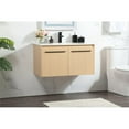 thumbnail image 2 of 36 inch single bathroom vanity in maple, 2 of 8