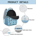 thumbnail image 4 of Koala Print Waterproof School Backpack - Ergonomic Student Bookbag with Spinal Support, Breathable Straps & Durable Lightweight Design for Teens & College Students, 4 of 5