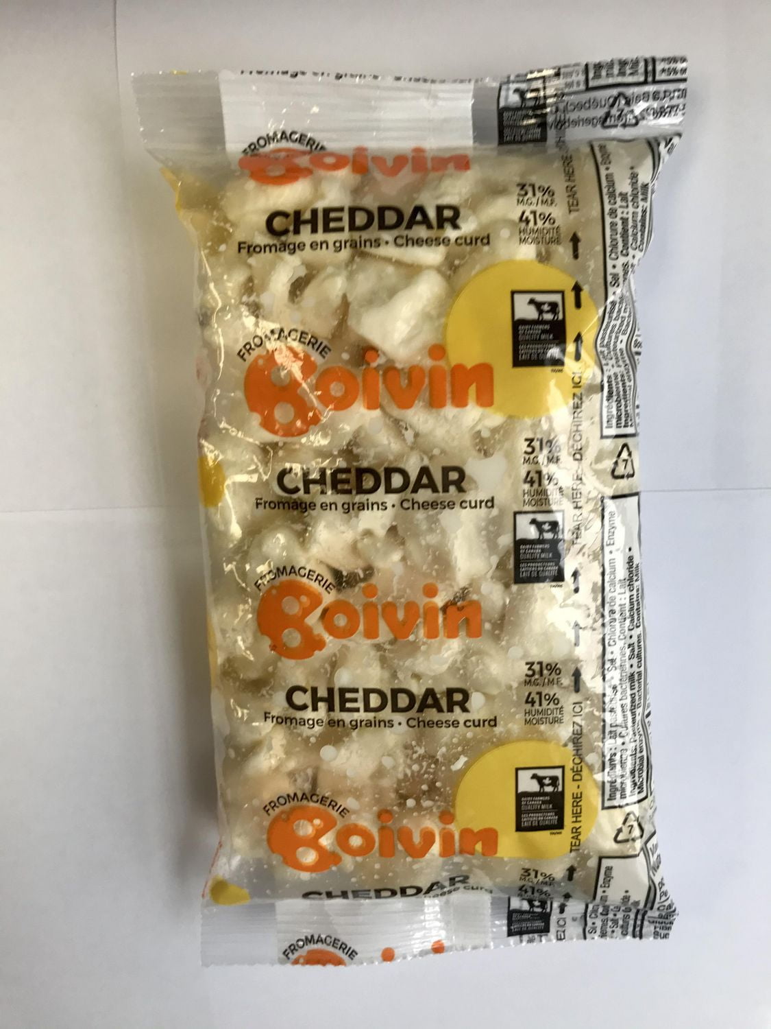 Boivin cheddar cheese curds 200 g