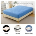 thumbnail image 5 of Diamond Grid Mattress Protector, Waterproof Bed Cover - King Size, Hypoallergenic, Dust Mite Proof, Cooling - Protects Against Liquids, Stains & Allergens, 5 of 8