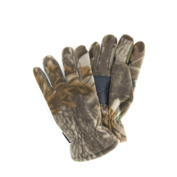 QuietWear Men's Waterproof Fleece Gloves