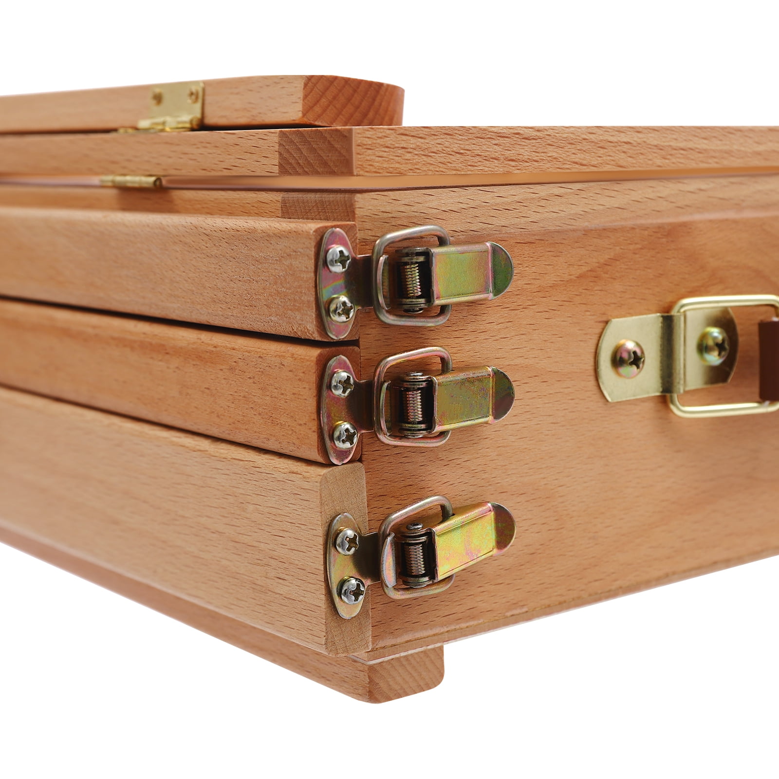 Adjustable Storage Box Easel, Painting Board Stand with Drawers, Multi-Function Foldable and Portable Storage Box Easel