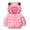 E, variant on 1-6Y Toddler Boys Girls Winter Warm Hooded Puffer Coat Jacket Kids Casual Zipper Thickened Snow Clothes Overcoat Outerwear With Pockets