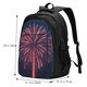 thumbnail image 5 of Fotbe Fireworks3 Mochila con Estampado y Puerto USB para Hombre y Mujer, Mochila Antirrobo, Mochila de Viaje, Mochila Escolar, Mochila Universitaria, 5 of 7